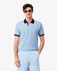 Classic Fit Contrast Rib Polo