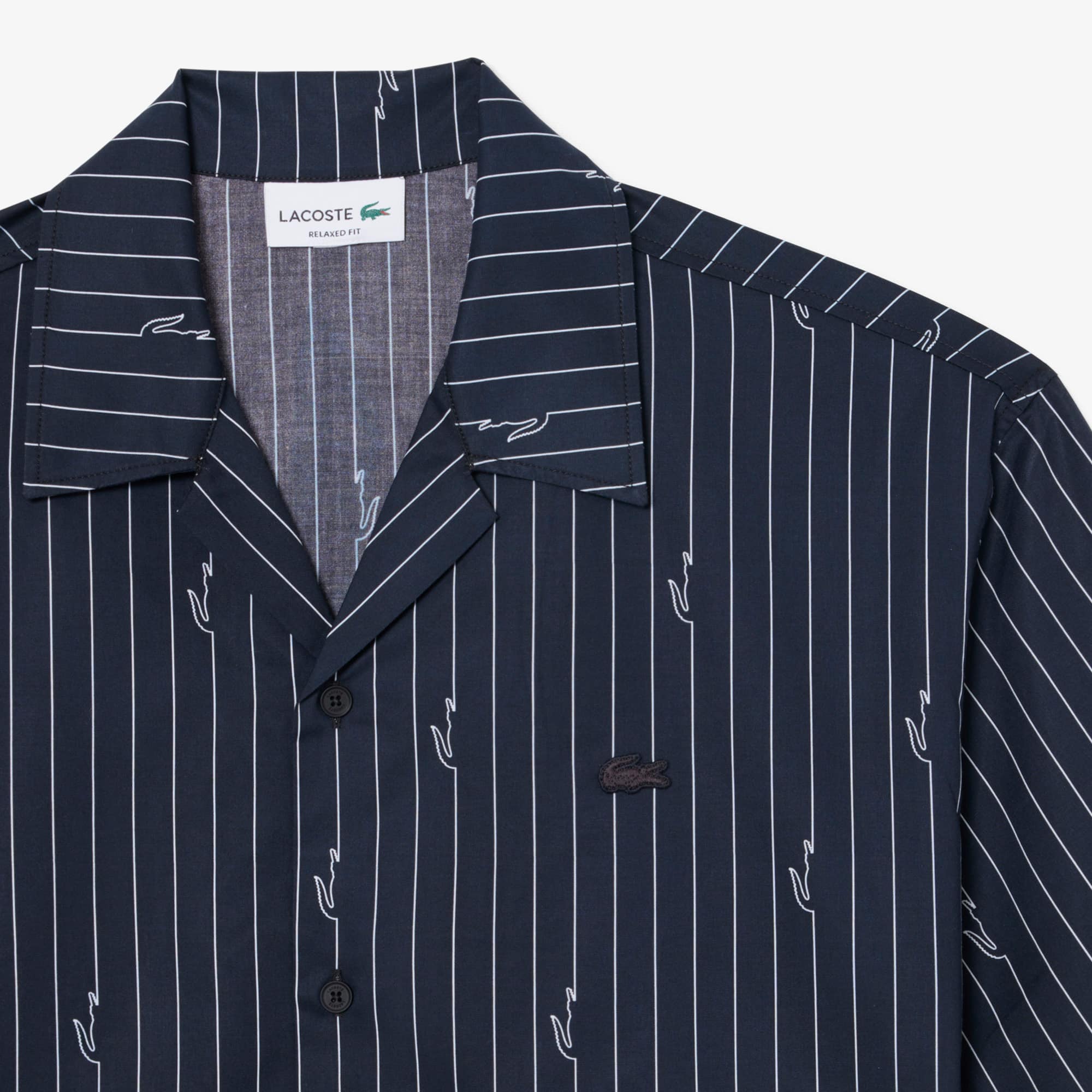 Relaxed Fit Print Twill Shirt