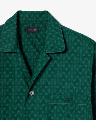 Men's Runway Print Pajama Shirt