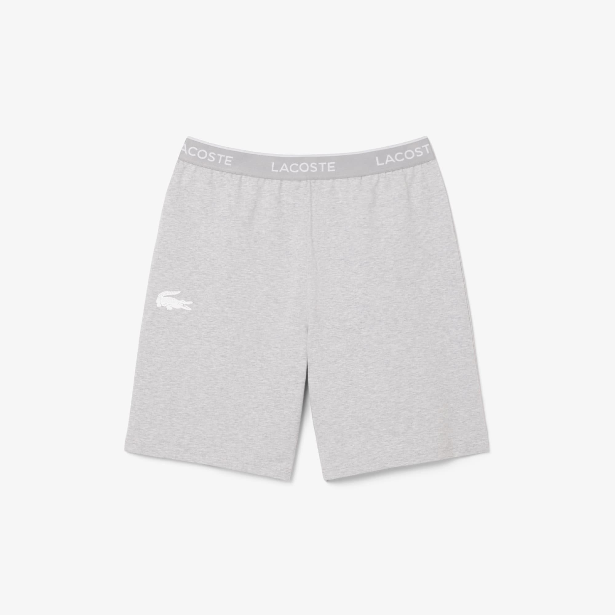 Men's Straight Fit Fleece Pajama Shorts