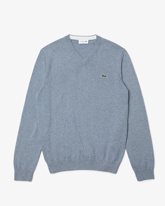 Men's Cotton V-Neck Sweater