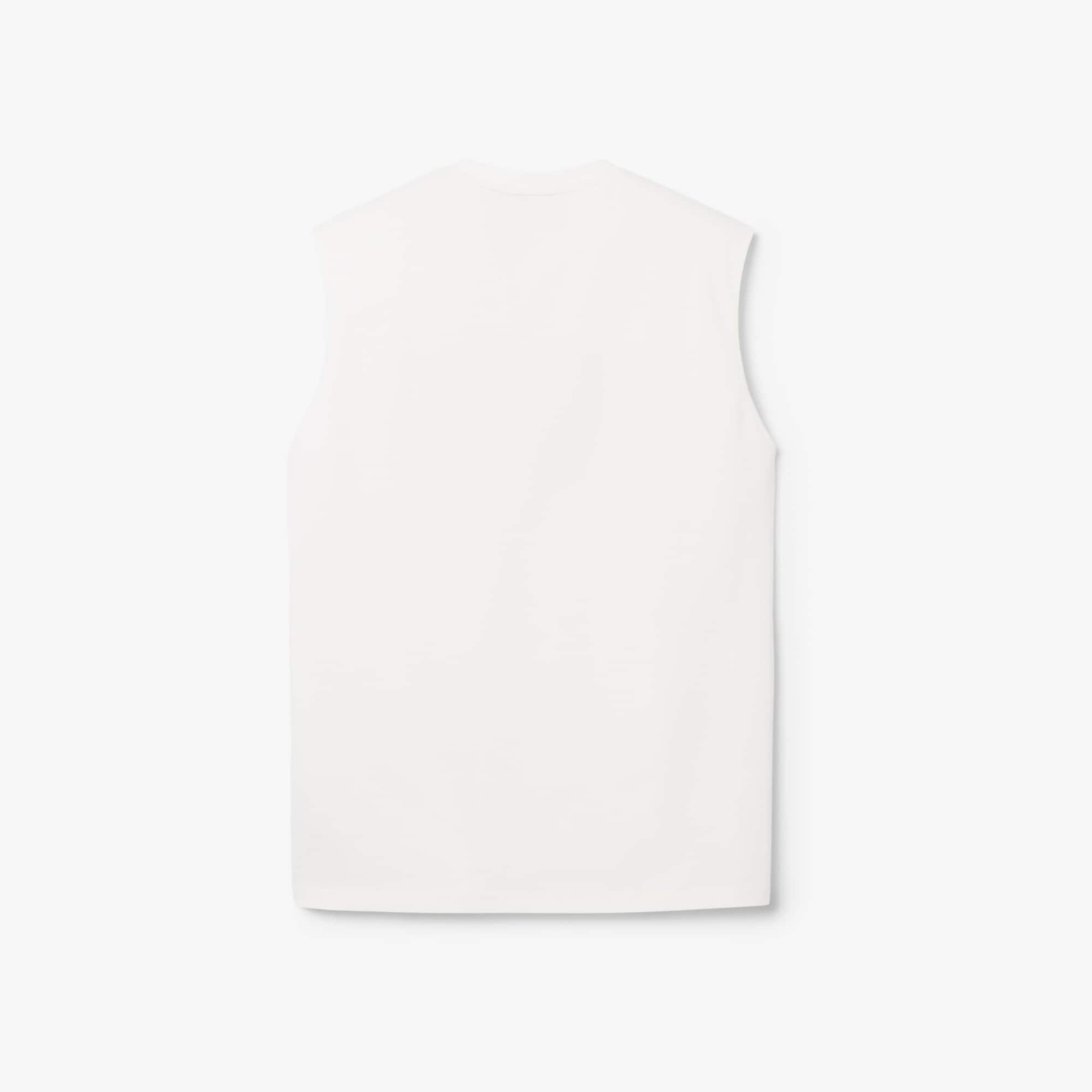 Runway Textured Stripe Jersey Tank Top