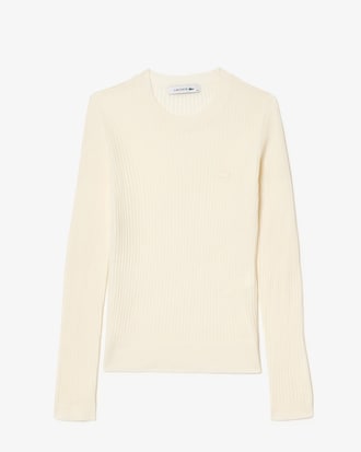 Women's Merino Wool 3D Rib Sweater