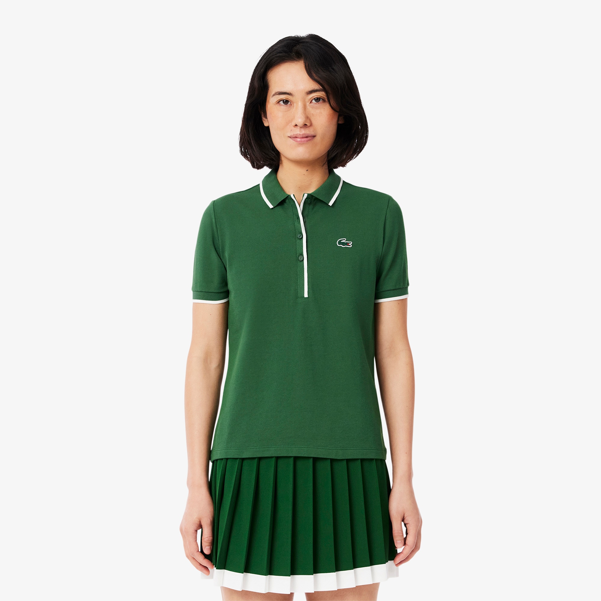 LACOSTE × nano•universe 別注 スタンドカラーPOLO 6 LACOSTE × nano•universe 別注 スタンドカラーPOLO 6 - メルカリ