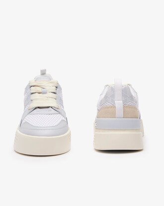 Sneakers de mujer L002 de tela con monograma