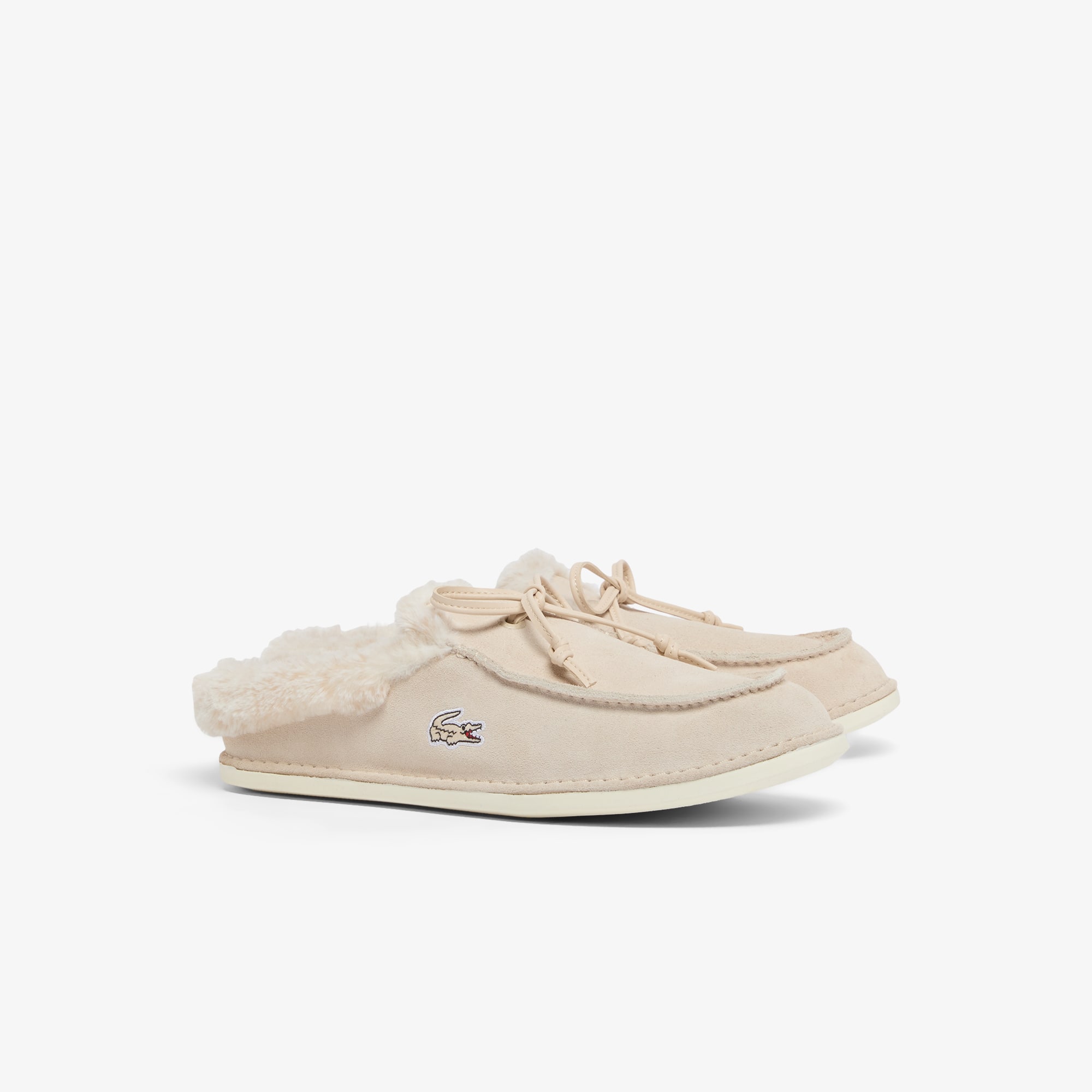 Women's Aubrey Suede Mules - Slides - New In 2026 | Lacoste