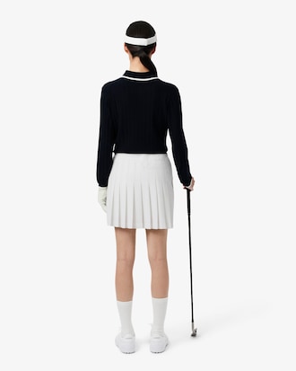 Falda de golf con forro ultra seco para mujer
