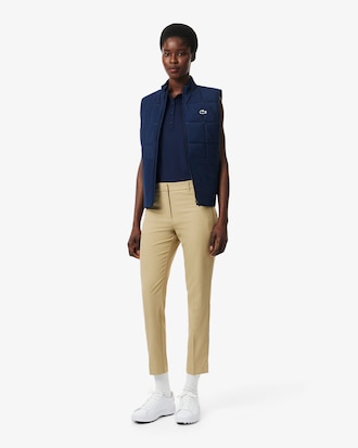 Women's Slim Fit UV Protect Stretch Golf Polo
