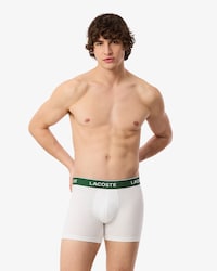 Lot de 3 boxers longs coton stretch