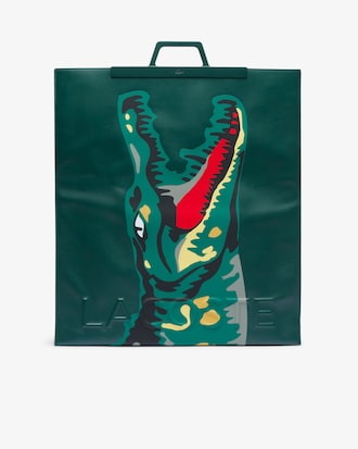 Unisex Runway Croc Print Tote