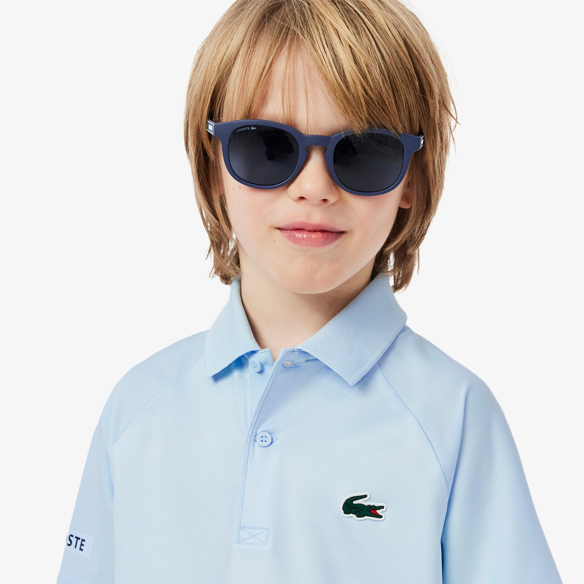 Kids' Lacoste x Daniil Medvedev Stretch Jersey Polo - Teens Polos