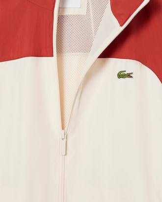 Men's Water-Repellent Colorblock Track Jacket