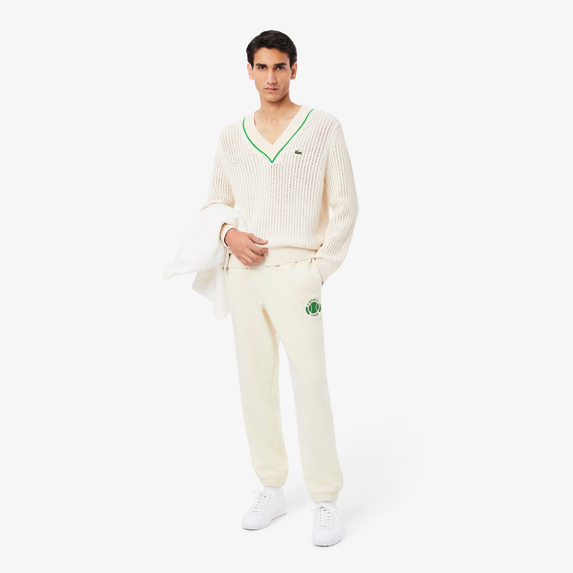 cotton Men's Tennis Printed Sweatpants - Pants & Sweatpants - New In 2026