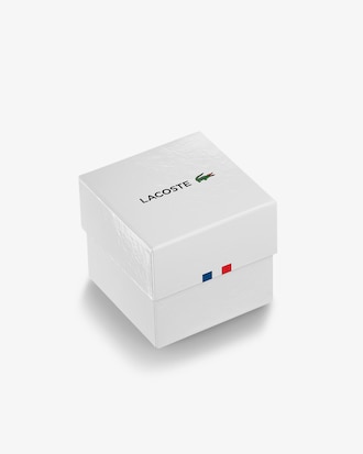 Women's Lacoste.12.12 Blue Silicone Strap Watch