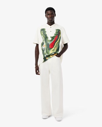 Men's Runway Wide Leg Selvedge Jeans