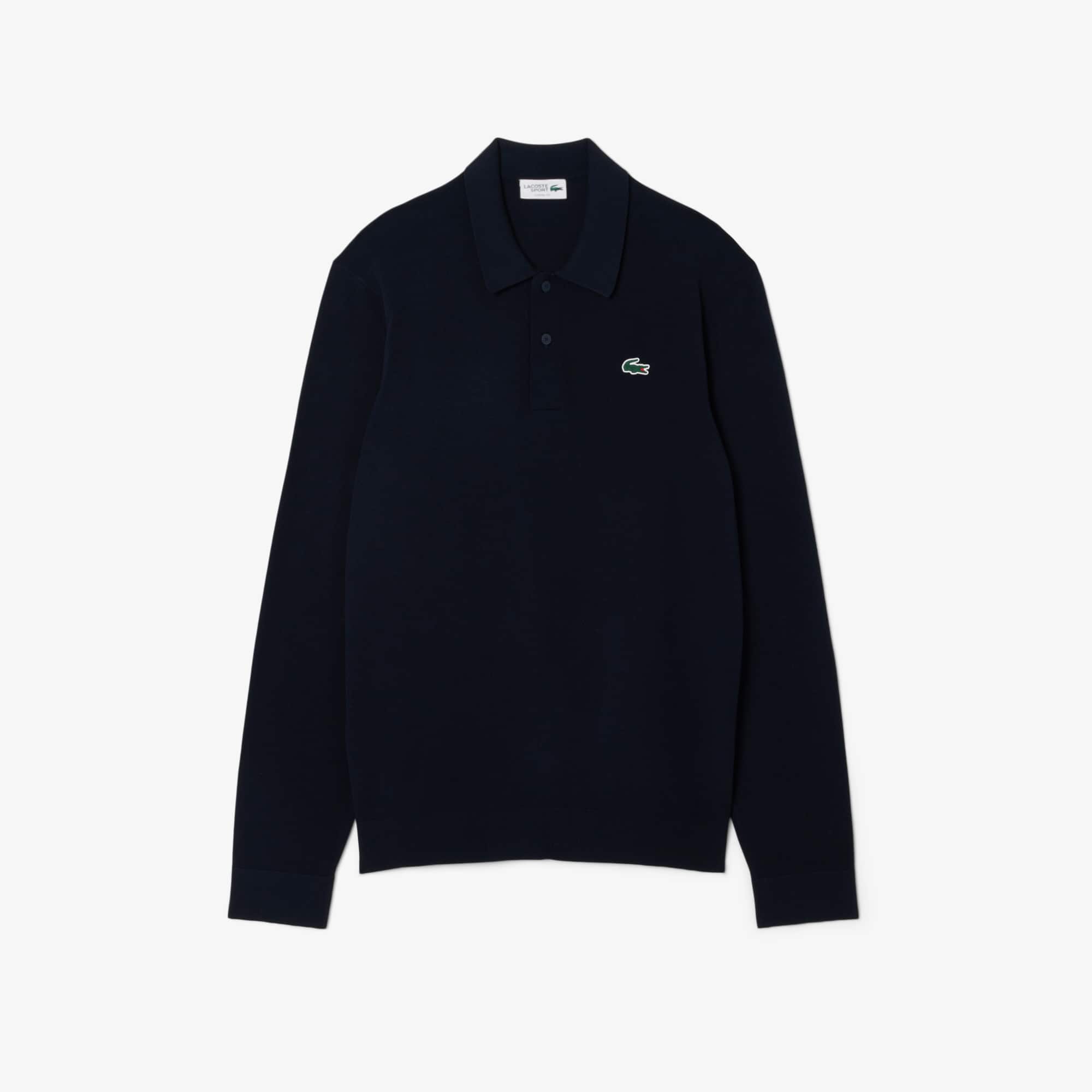 Men's Polo Collar Stretch Golf Sweater - Sweaters & Sweatshirts