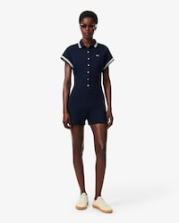 Made In France Polo Collar Playsuit
