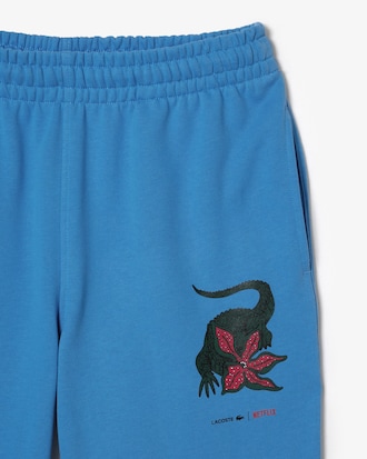 Pantalon de surv&ecirc;tement femme Lacoste x Netflix en molleton