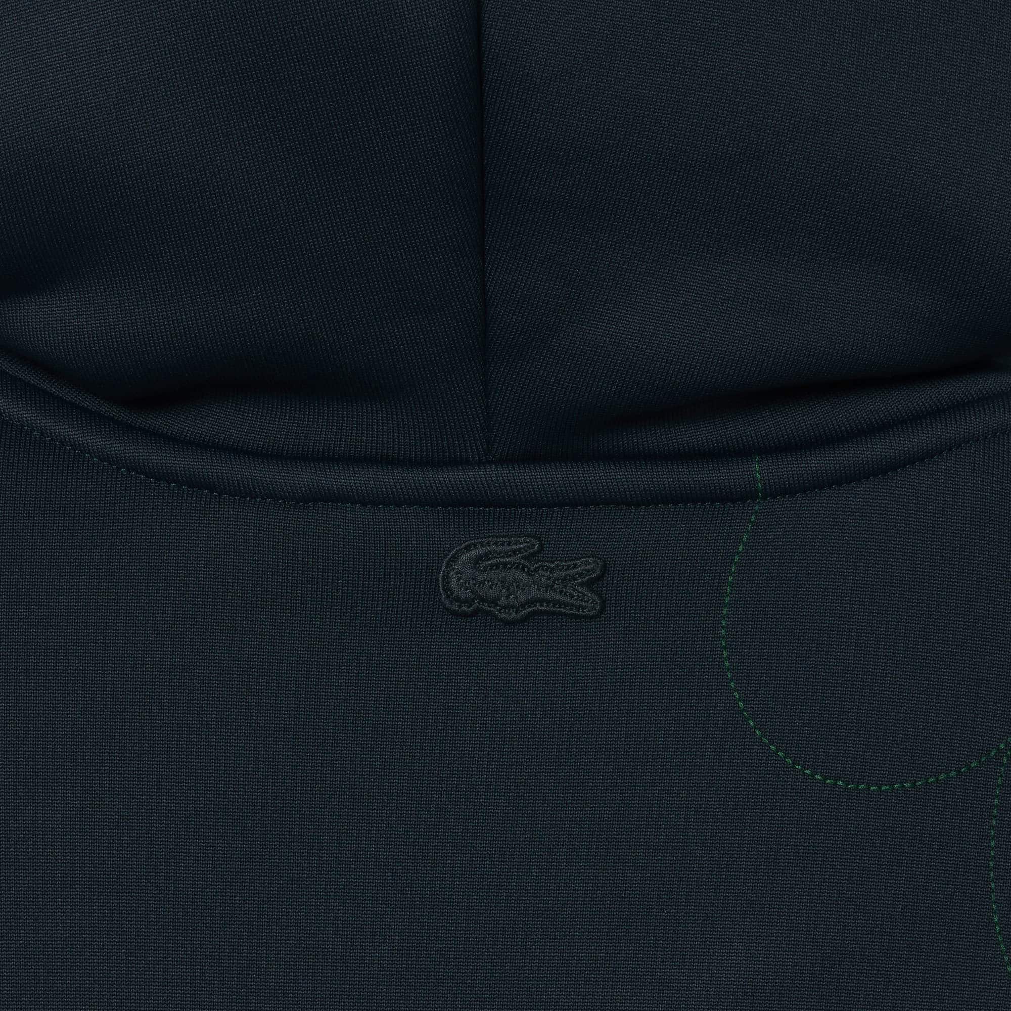 Runway Embroidered Crocodile Hoodie