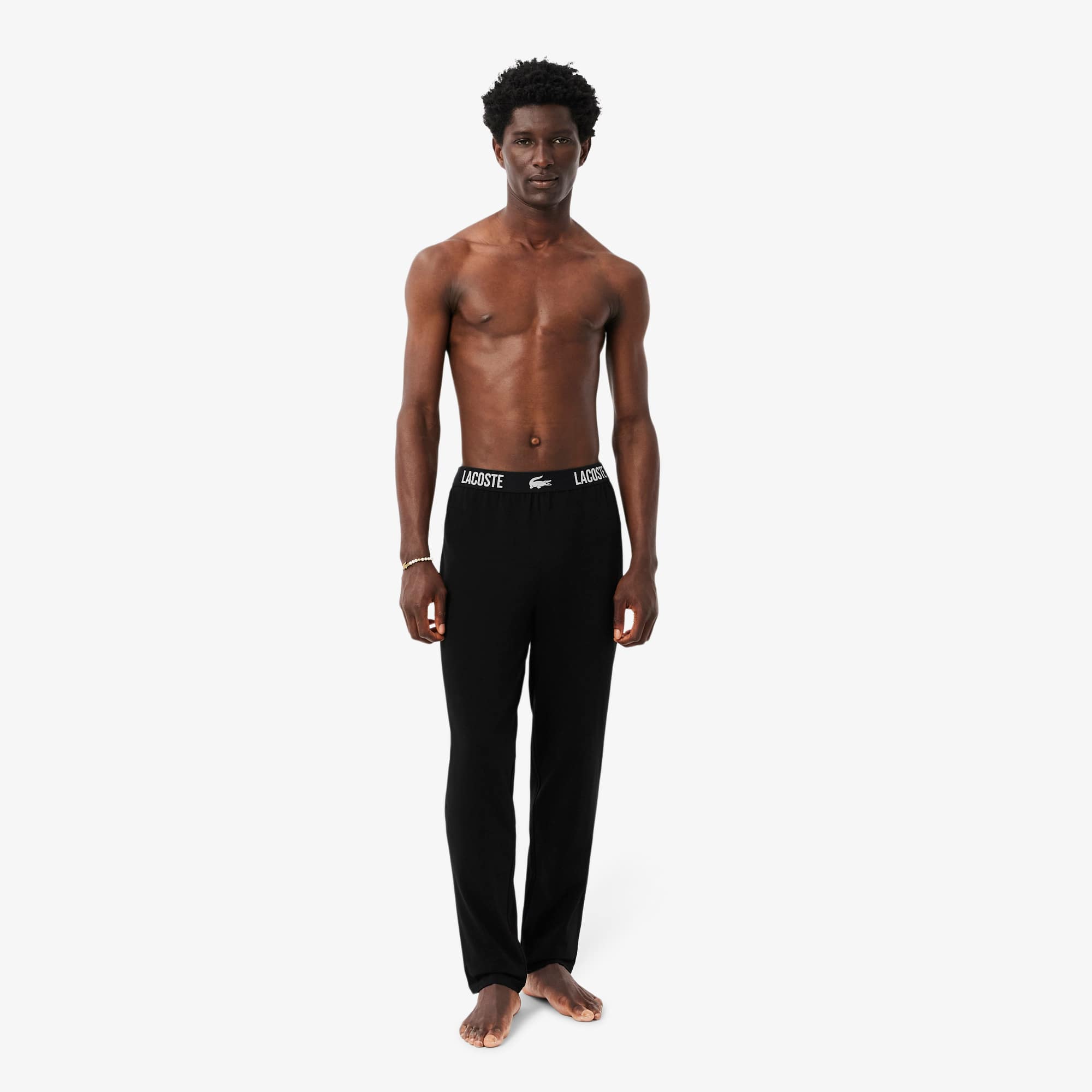 Lacoste Men's Cotton Jersey Pajama Pants
