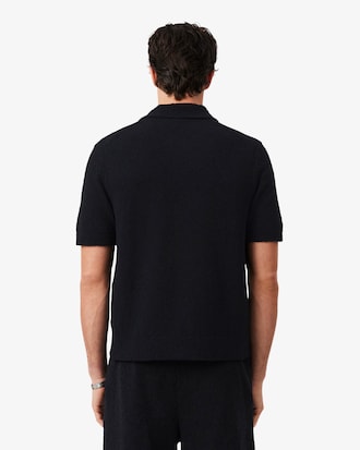 Classic Fit Boucl&eacute; Knit Polo