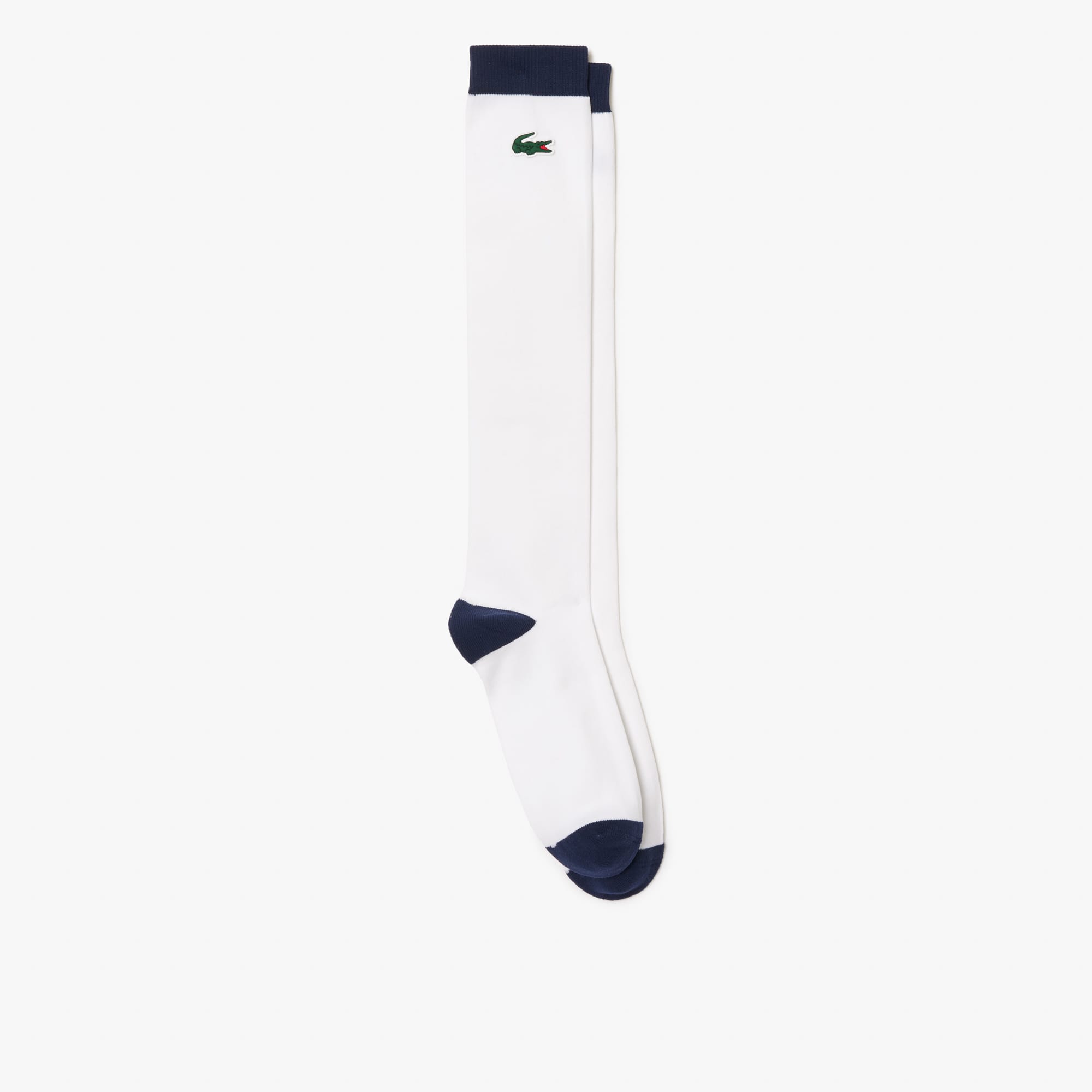 Lacoste Women's Long Embroidered Golf Socks