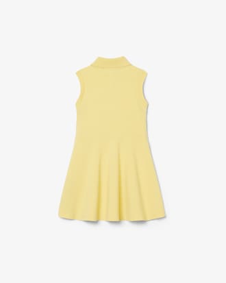 Sleeveless Stretch Piqu&eacute; Dress