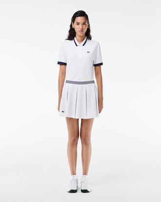 Women's Lined Piqué Tennis Skirt
