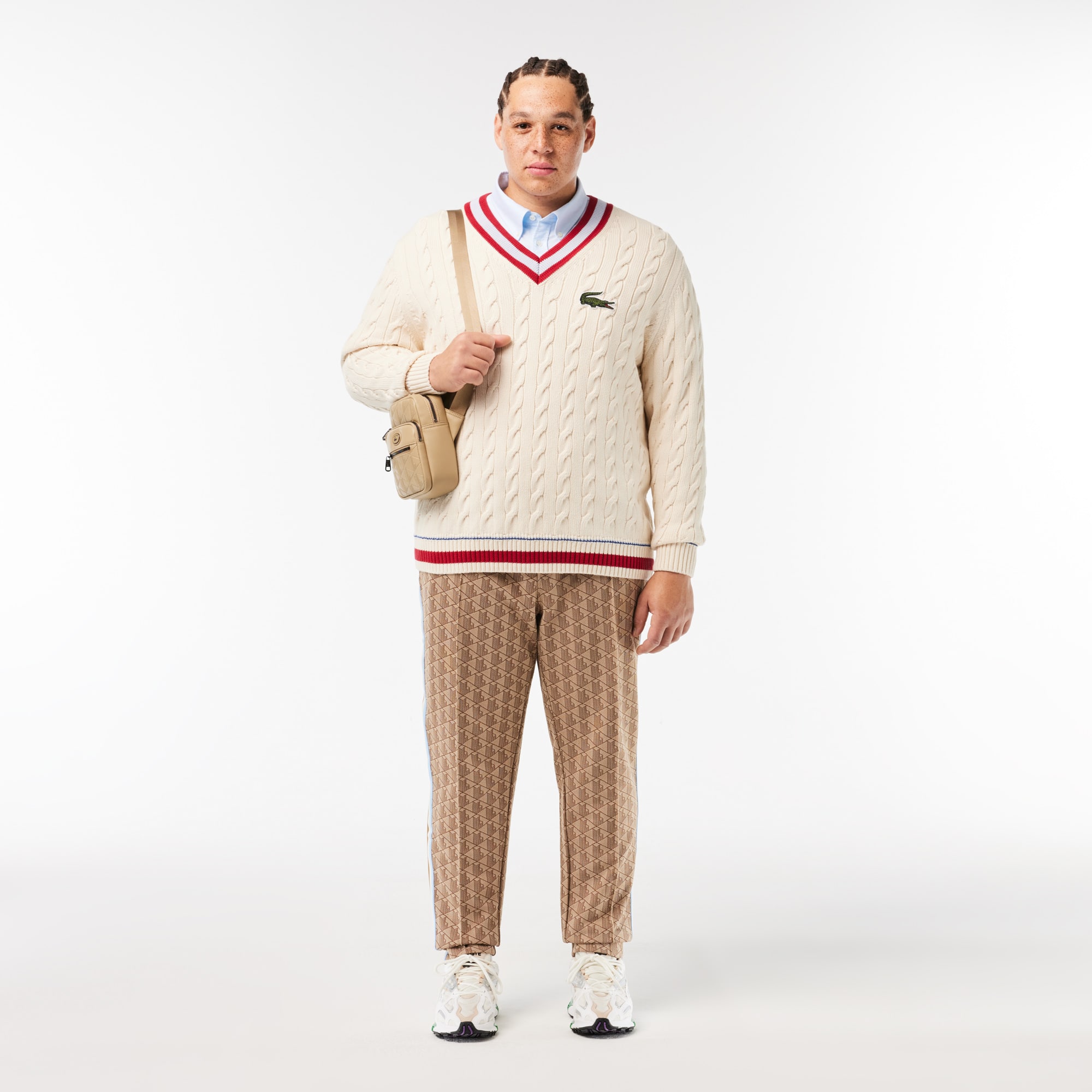 トップス CLANE BIG CABLE OVER KNIT TOPS CLANE BIG CABLE OVER KNIT TOPS