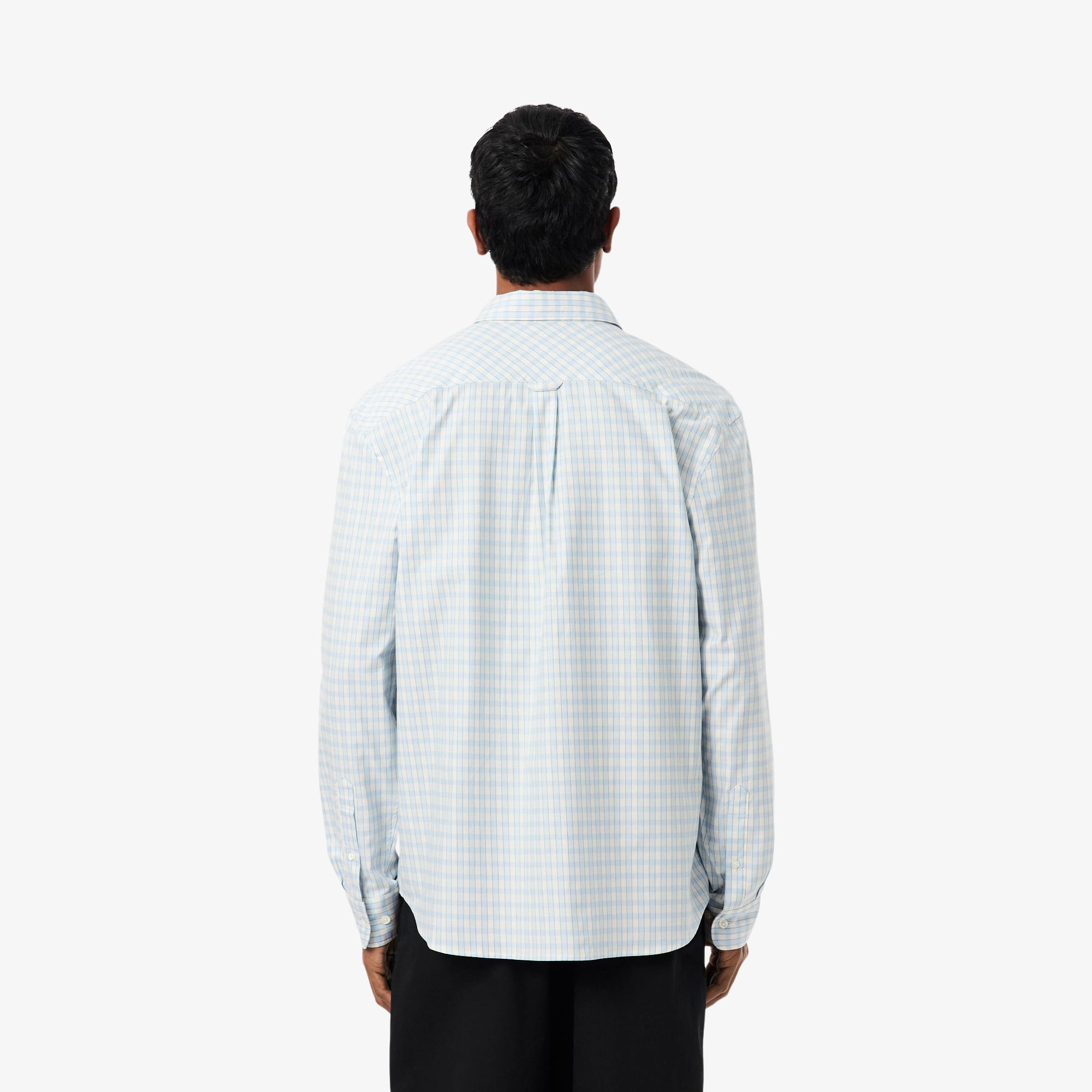 Cotton Twill Plaid Shirt