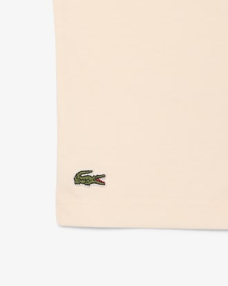 Playera de Algod&oacute;n con Bordado de Cocodrilo