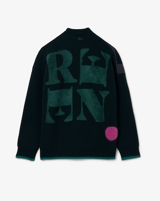 Runway Graphic Jacquard Sweater