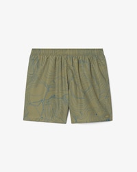 Men's Mid-Length Print Swim Trunks