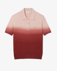 Women's Classic Fit Ombr&eacute; Effect Knit Polo