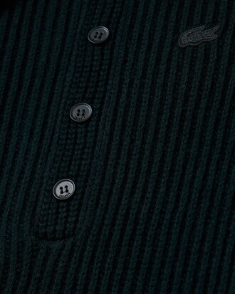 Runway Cable Neck Wool Sweater