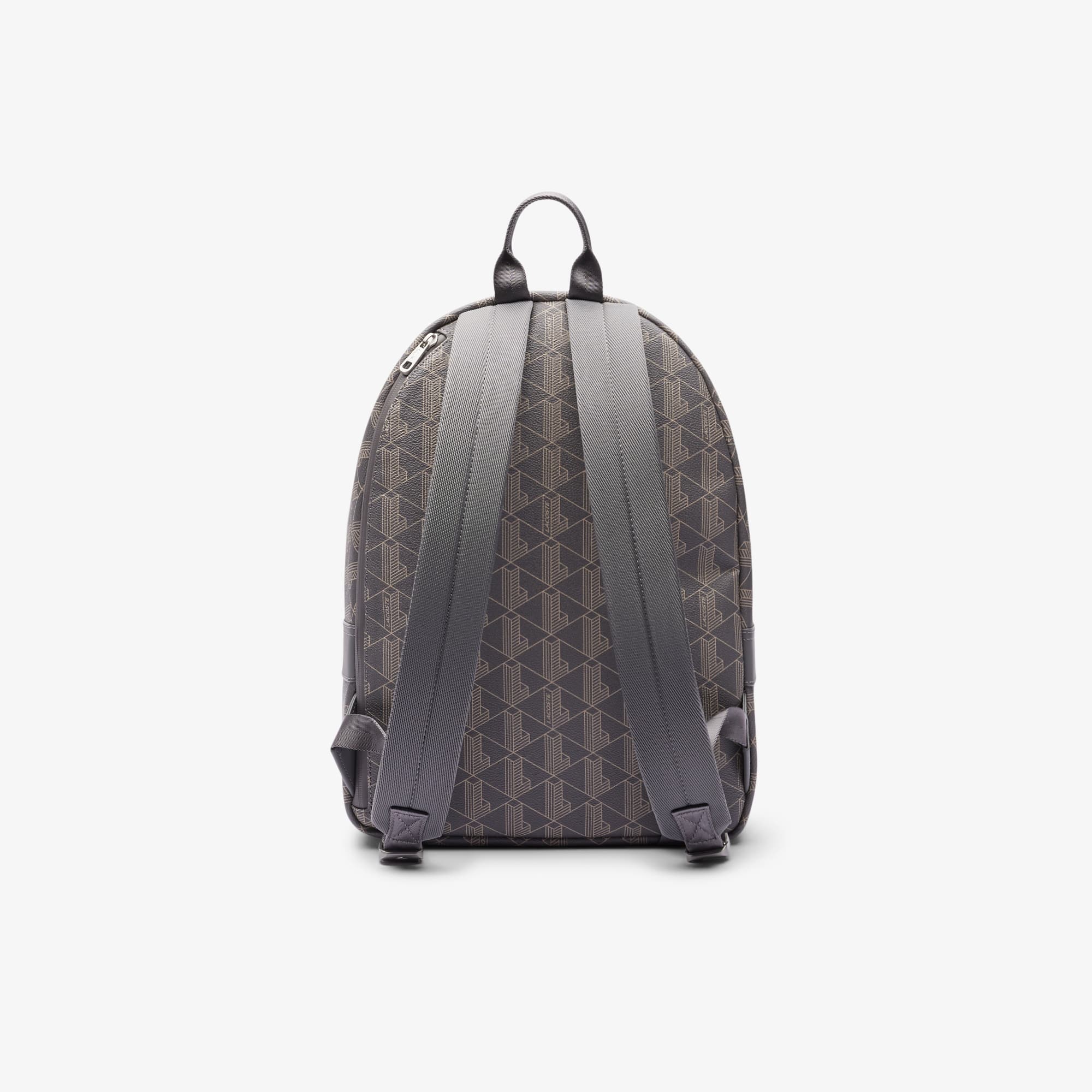 LACOSTE グレー バックパック　モノグラム Lacoste モノグラム バックパック | ブラック | FARFETCH JP
