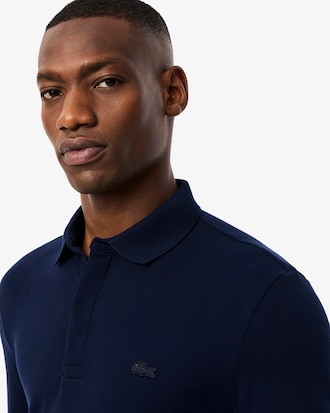 Polo de Piqué Stretch Paris con Corte Regular para Hombre