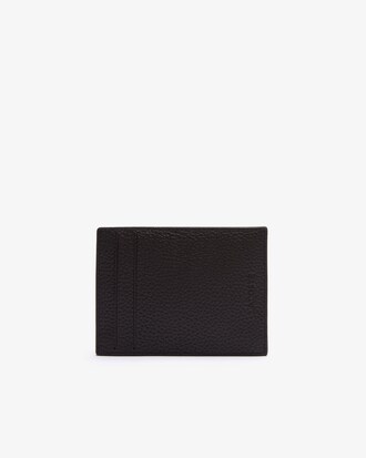 Soft Matte Grained Leather Card Holder