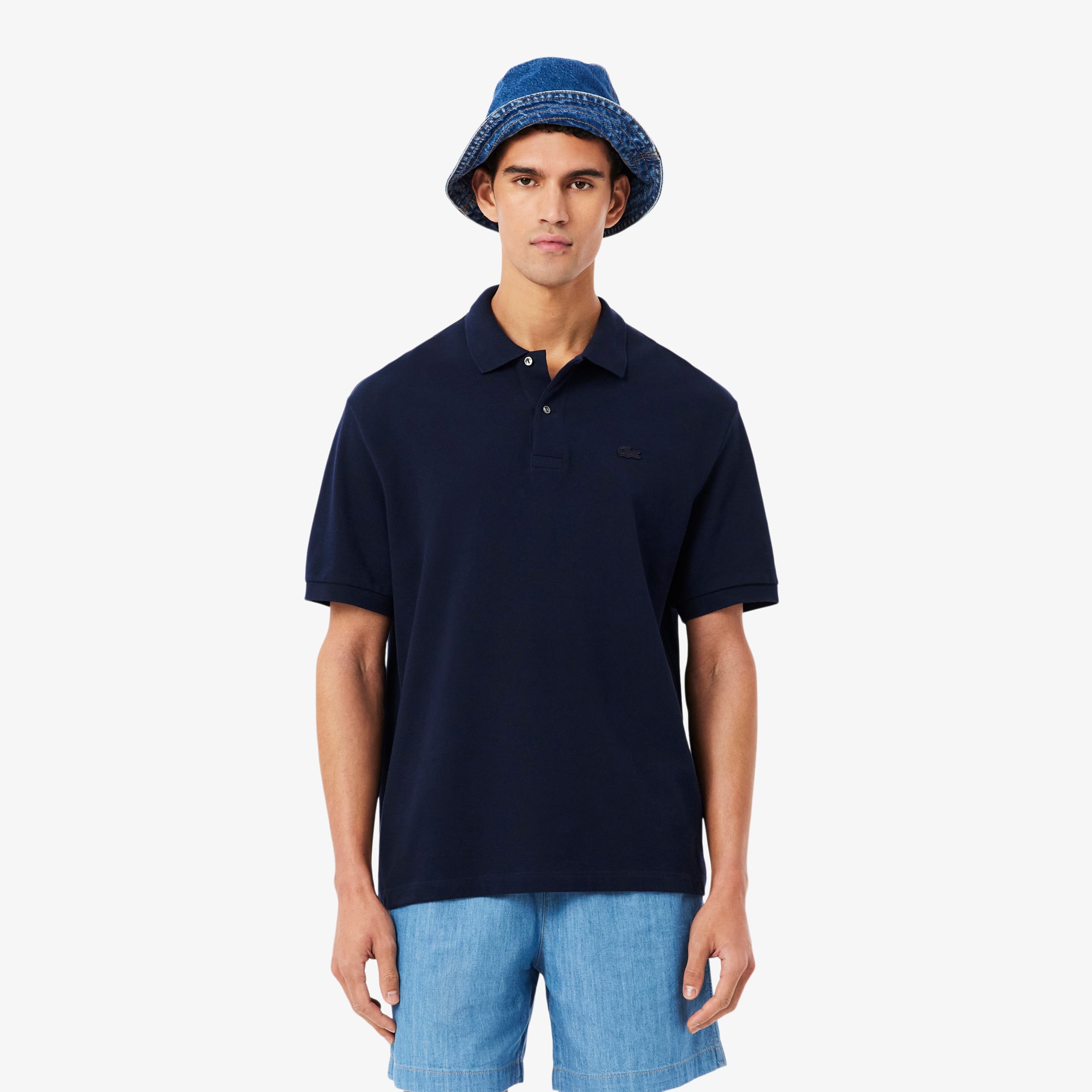 Men's Loose Fit Heavy Piqué Polo - Polo Shirts - New In 2026 | Lacoste