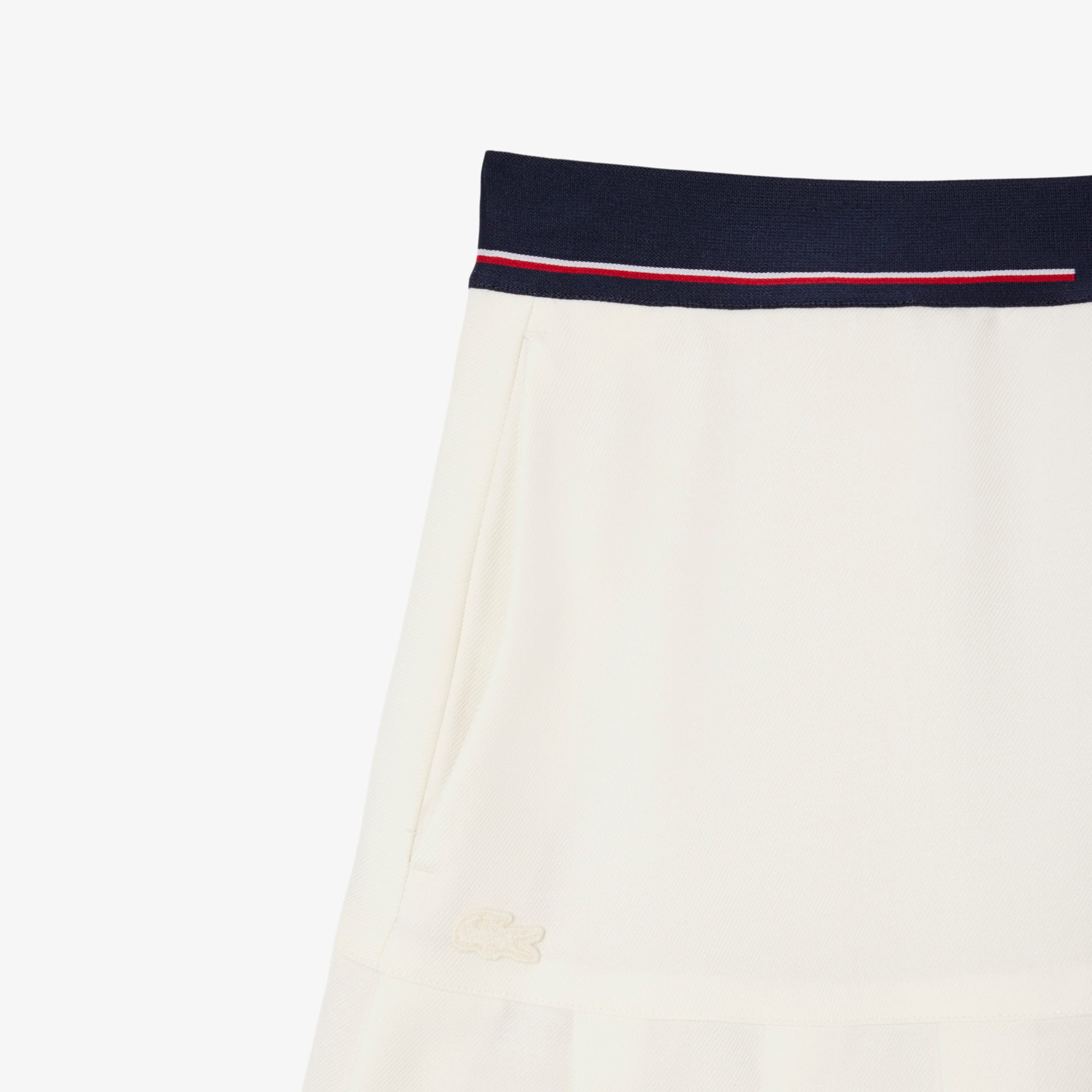 Women's Short Pleated Wool Blend Skirt