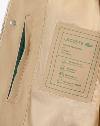 Water-Repellent Twill Harrington Jacket