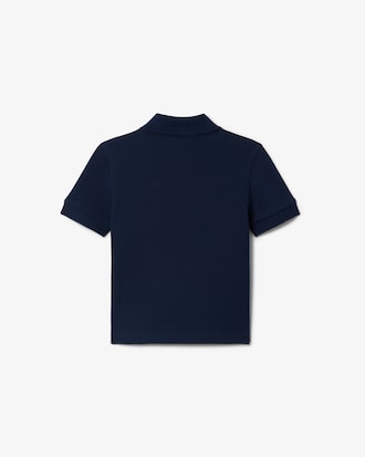 Contrast Band Petit Piqu&eacute; Polo Shirt