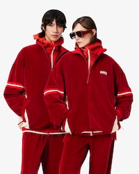 Runway Velour Track Jacket