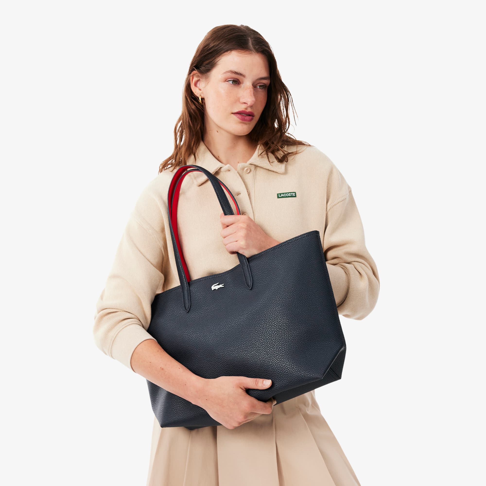 Anna Zip Tote - Tote Bags - New In 2026 | Lacoste