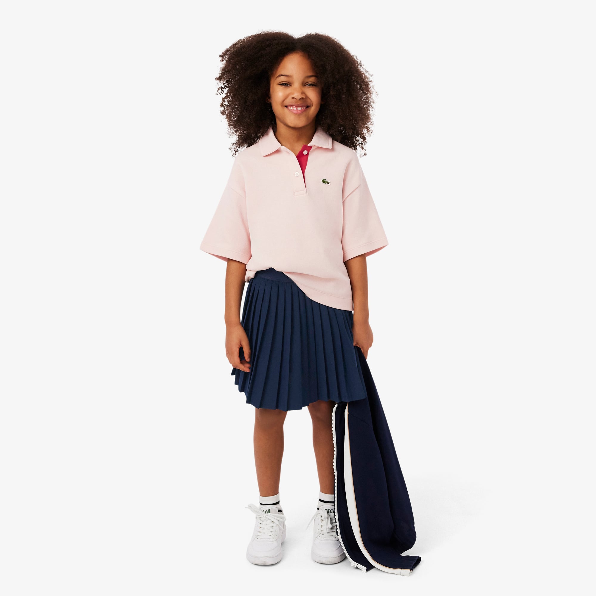 Girls' Pleated Lined Skirt