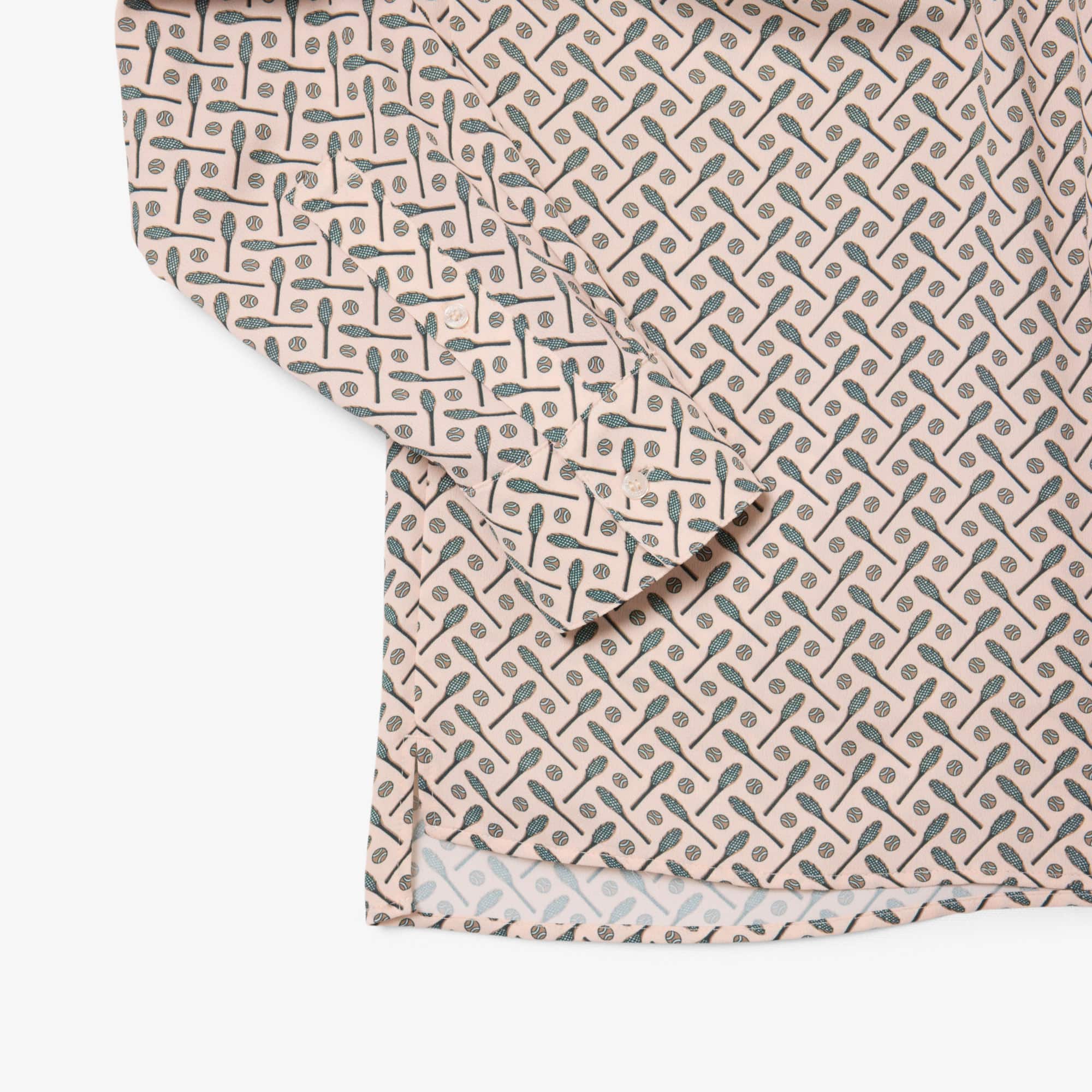 Regular Fit Printed Popover Shirt