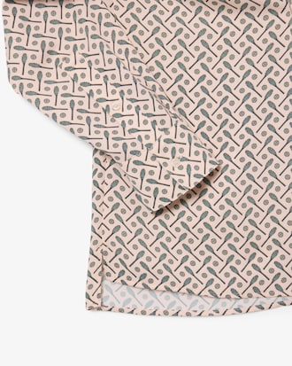 Regular Fit Printed Popover Shirt