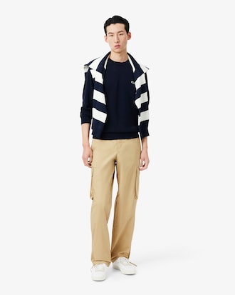 Men's Crew Neck Cotton Sweater