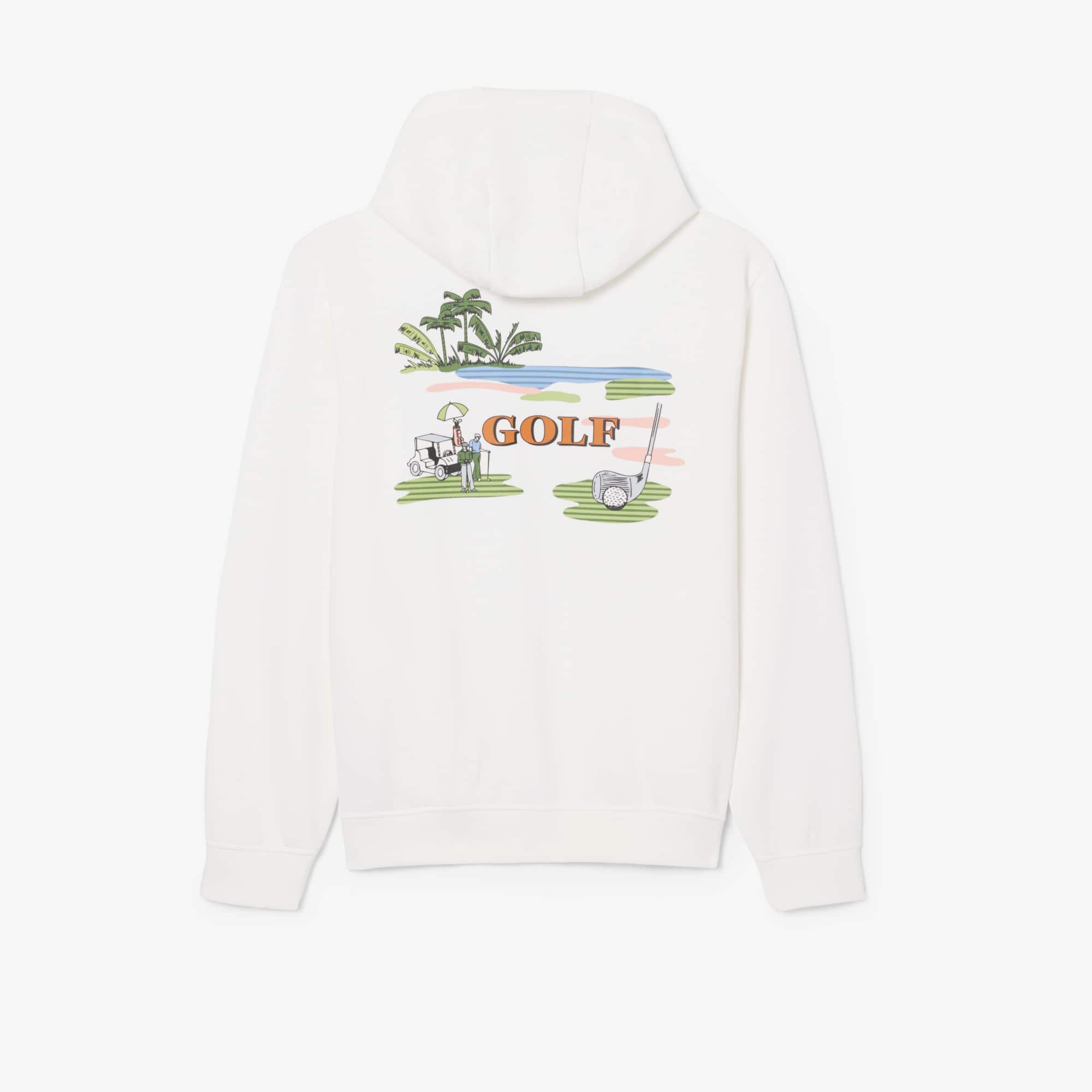Golf Print Hoodie - Sweaters & Sweatshirts - New In 2026 | Lacoste