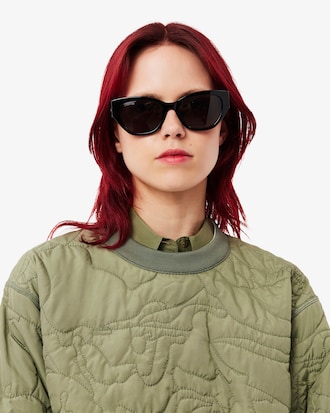 Women's Oversized Reversible Embroidered Sweatshirt